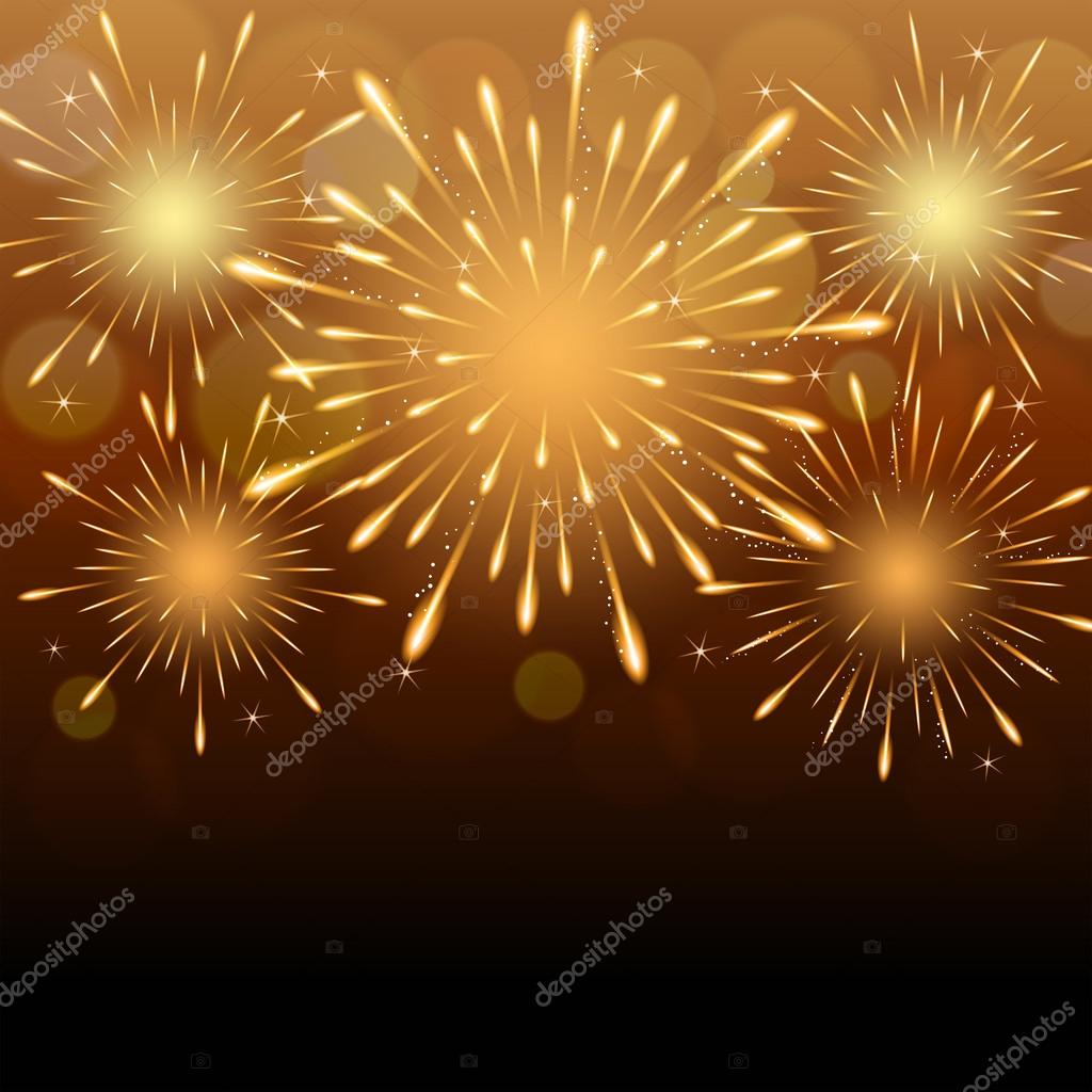 Fireworks Background Vector Image By C Sapannpix Vector Stock 60714073
