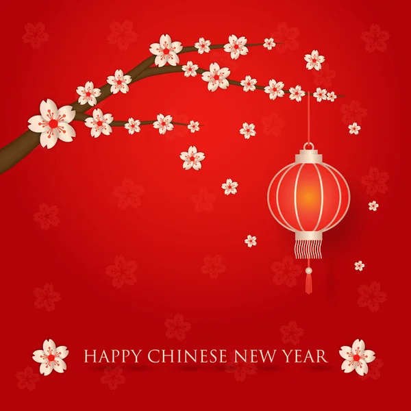 Китайський новорічний фон — стоковий вектор