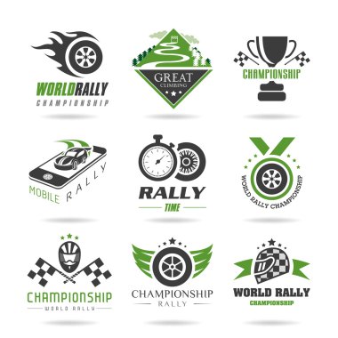 Ralli Icon set, spor simgeleri - 2