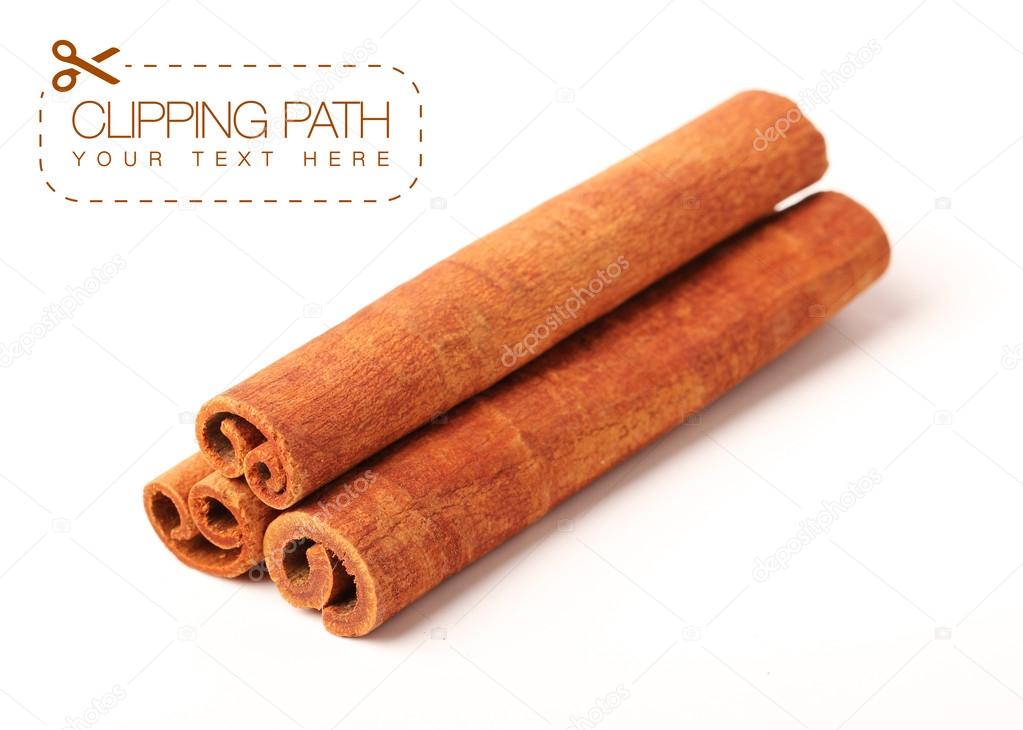 Cinnamon with clipping path - 3