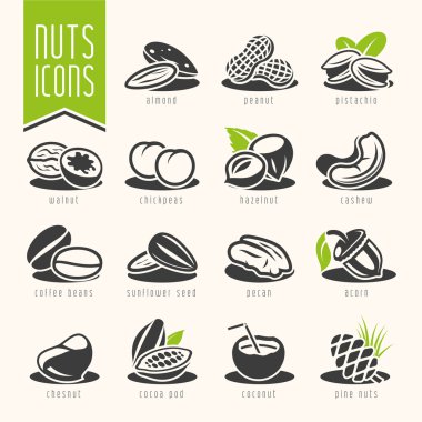 fındık Icon set