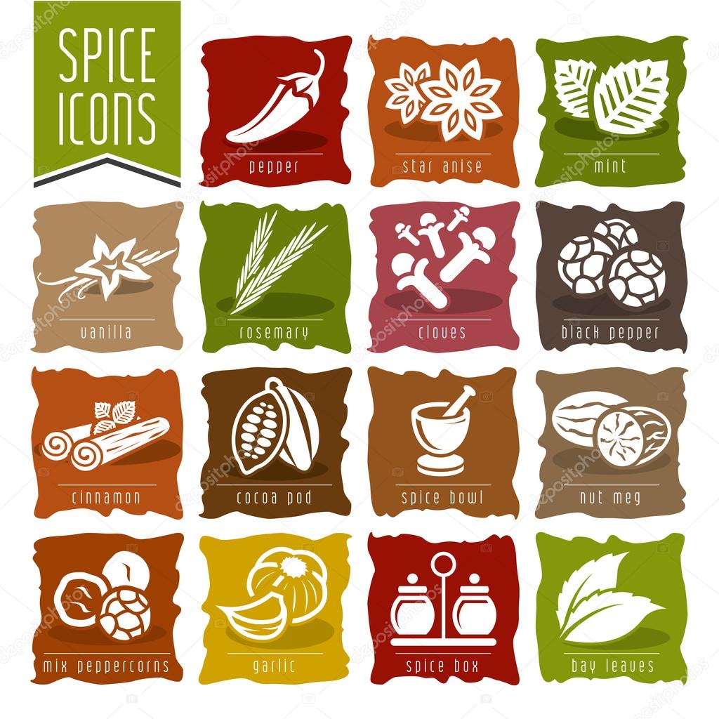 Spice icon set - 2