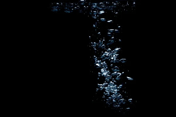 Bolhas fundo de água — Fotografia de Stock