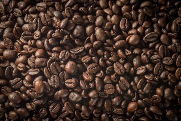 Tekstura Ziarna Kawy Tle — Zdjęcie stockowe