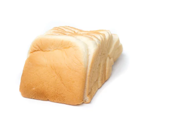 Sliced bread isolate on white background — Stock Photo, Image