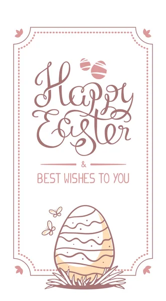 Happy Easter card — Stock Vector