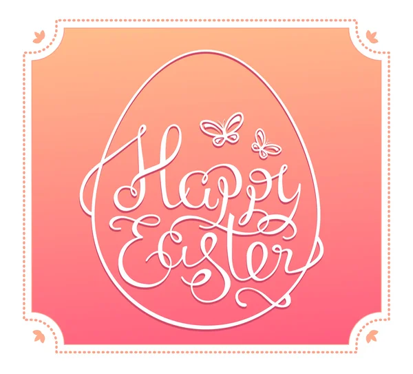 Happy Easter card — Stock Vector