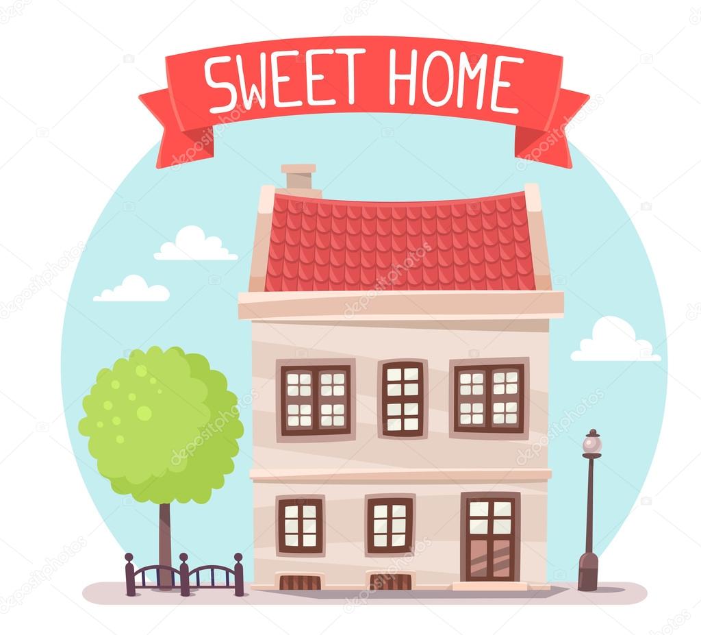 Sweet home  illustration