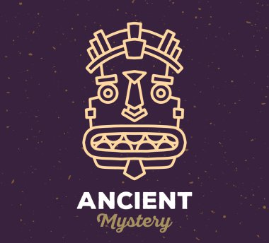 Etnik kabile maskesi 