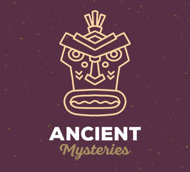 Etnik kabile maskesi 