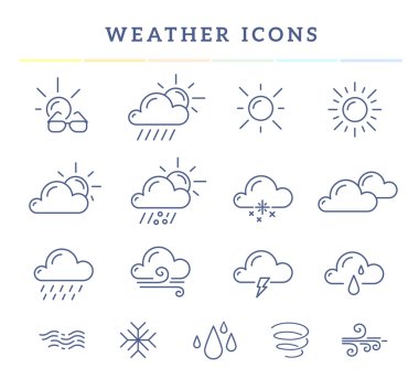 Hava Tema Icon set