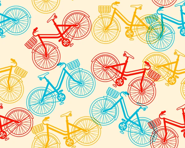 retro Bisiklet seamless modeli