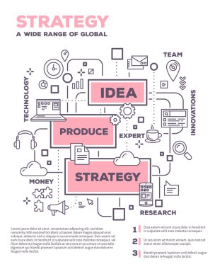 Vektör yaratıcı kavram çizim grafik iş proje w