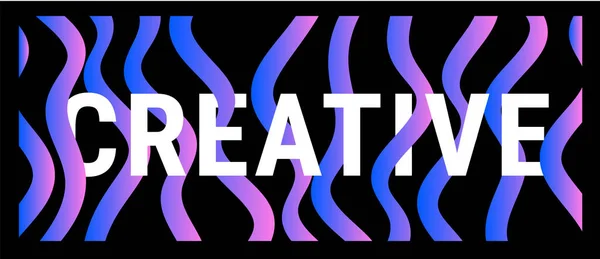 Векторні Абстрактні Декоративні Ілюстрації Вертикальних Барвистих Неонових Кольорів Товстої Хвилі — стоковий вектор