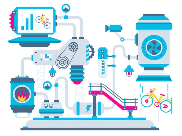 Bisiklet işleme fabrikası