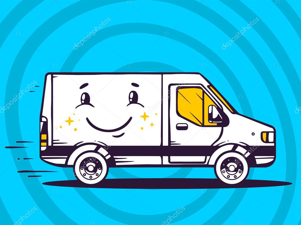 Van and fast delivery