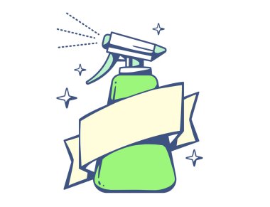 Yeşil sprey tabanca