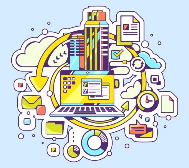 laptop ve iş süreçleri