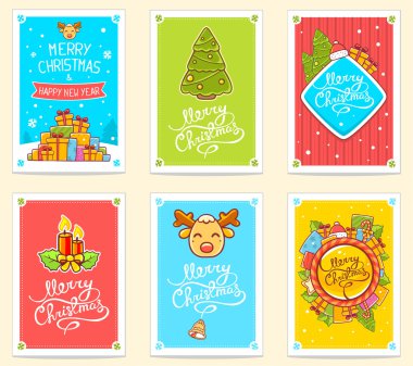 collection of Christmas templates