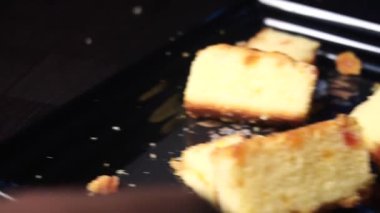 Lezzetli Asya yemeklerinin yakın görüntüsü