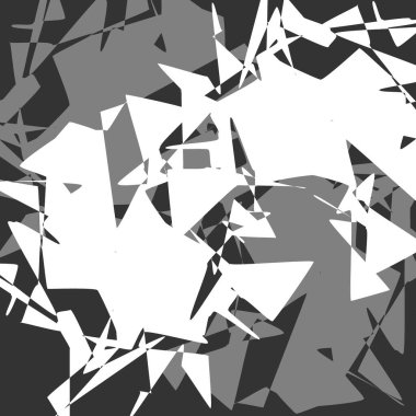 Kentsel geometrik elementlerle soyut kaotik şablon aşınmış, damlalar, üçgenler, spreyler. Grunge neon dokusu arkaplanı.