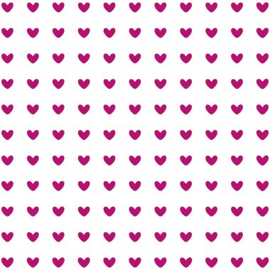 Kırmızı kalplerin soyut yarım ton arkaplanı, tasarım ögesi