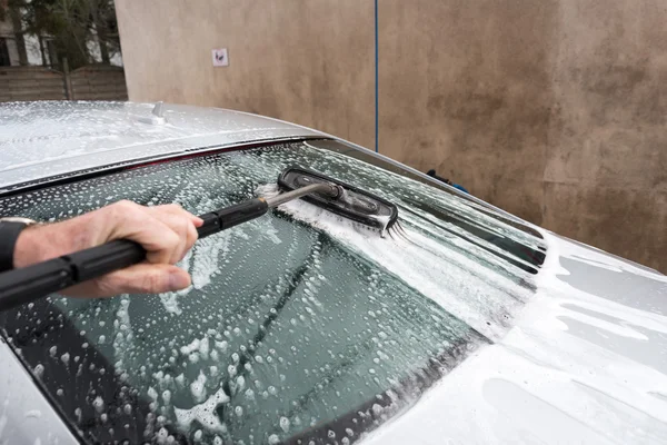 Un lavado de autos — Foto de Stock