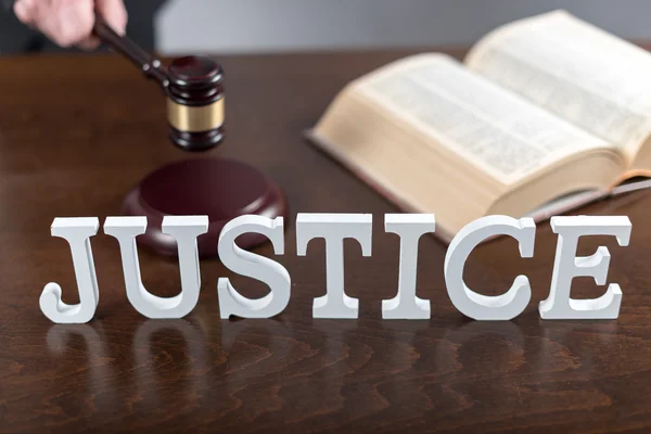 Pojem spravedlnosti — Stock fotografie