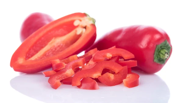 Mini pimientos rojos frescos — Foto de Stock