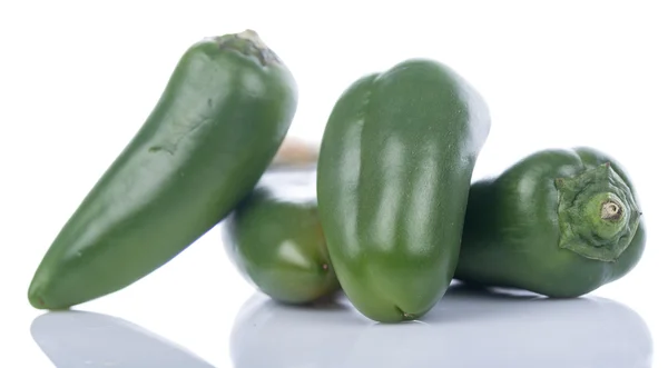 Färskt mini grön paprika — Stockfoto