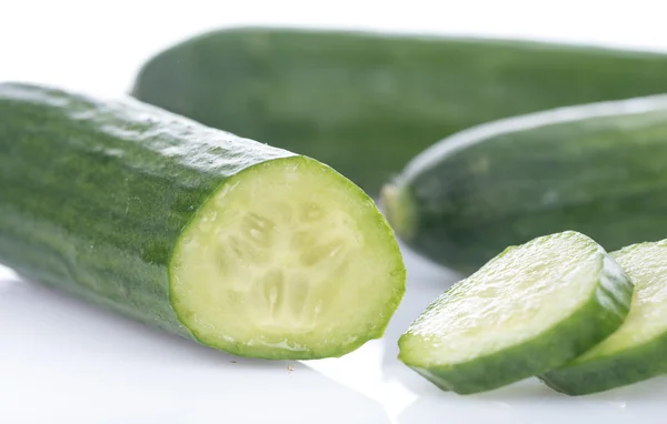 Fresh mini cucumbers — Stock Photo, Image