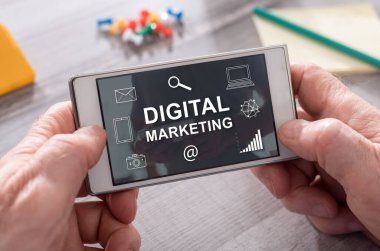 Cep telefonunda dijital pazarlama kavramı