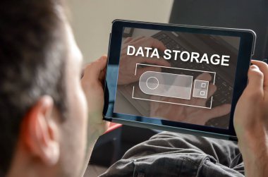 Tablet üzerindeki veri depolama kavramı