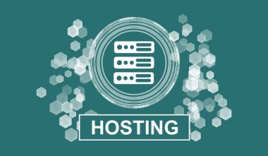 Bir sunucu konsepti tasviri