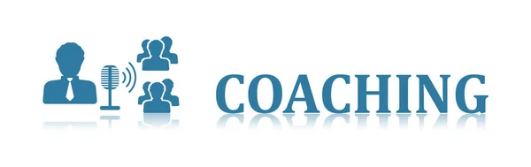 Illustrazione Concetto Coaching — Foto Stock