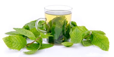 ortasında taze nane nane çay