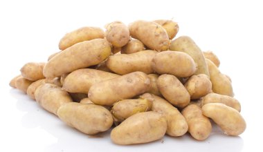 Heap of new rattes potatoes clipart