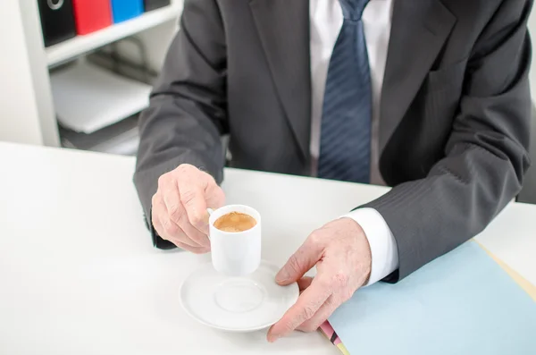 Caffè prima del lavoro — Foto Stock