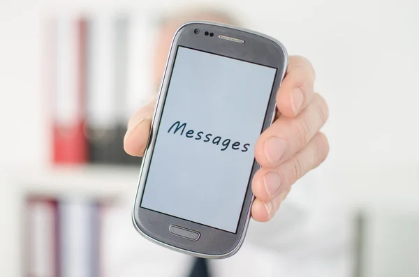 Communication par messages — Photo