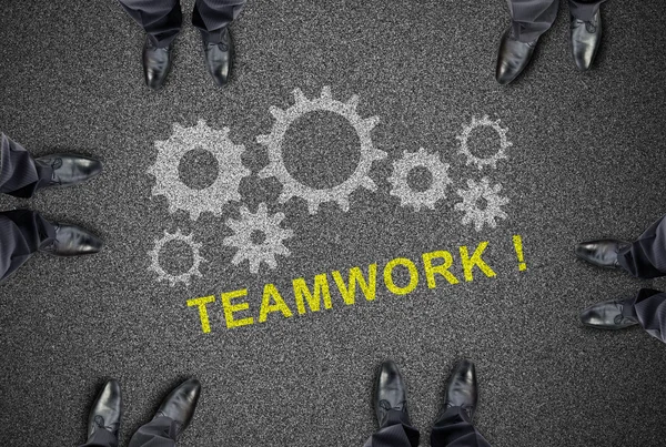 Teamwork concept — Stock Photo, Image