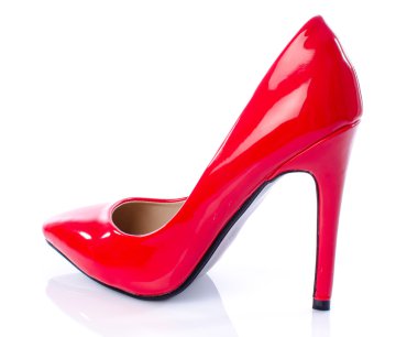 Kırmızı stiletto Ayakkabı