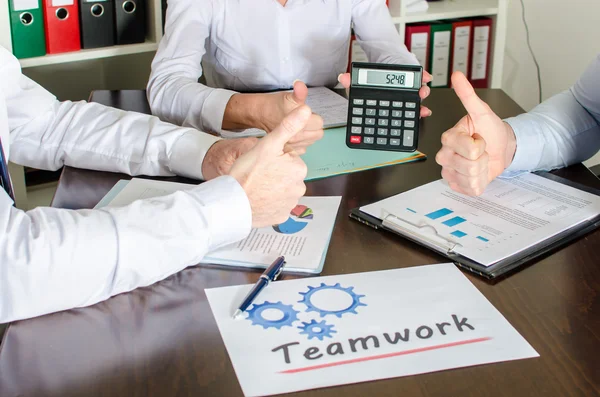 Business people working together — Stock Photo, Image