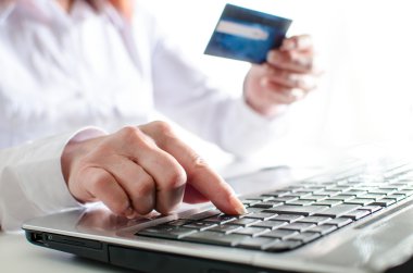 Çevrimiçi alışveriş kavramı