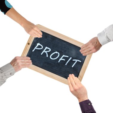 Kara tahta üzerinde kelime kar