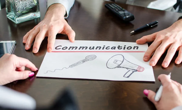 Communication concept — Stock Photo, Image