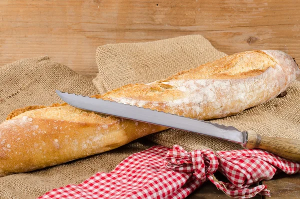 Smakelijke Frans stokbrood — Stockfoto