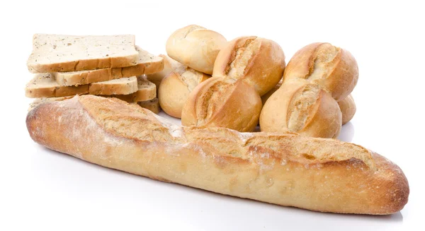 Different types of bread — Stock Photo, Image
