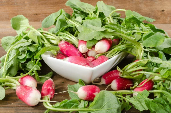 Fresh radishes — Stock Photo, Image