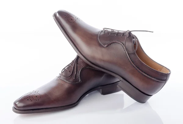 Lüks kahverengi Ayakkabı — Stok fotoğraf