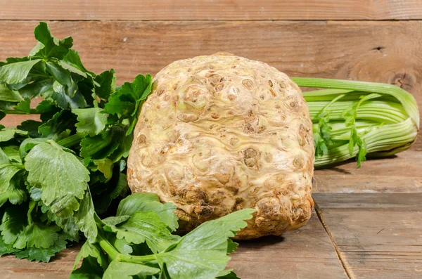 Celery root and green celery — Stock Photo, Image